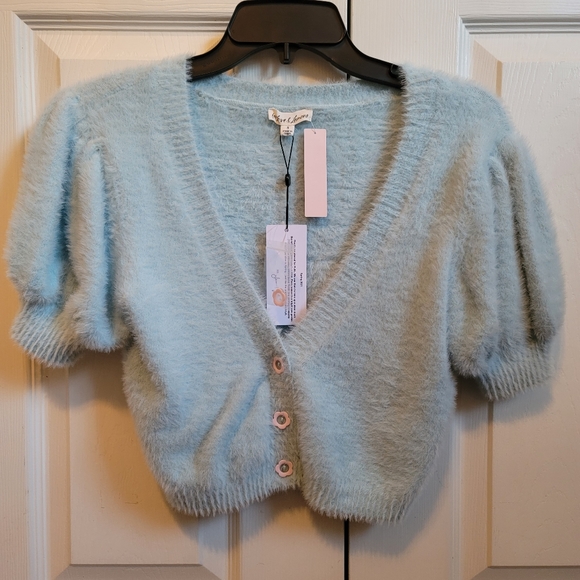 Host Pick Fll Devon Cropped Cardigan In 